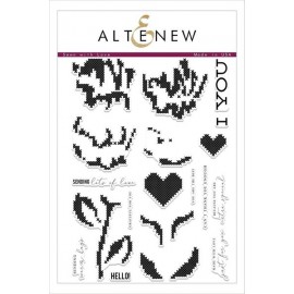 Sewn with Love  Stamp Set - Timbro di Altenew