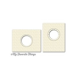 Die-namics LJD Peek-a-Boo Circle Windows - Fustella My Favorite Things 2