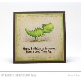 Die-namics Wonky Stitched Square - Fustella My Favorite Things 2