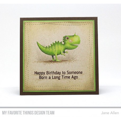 Die-namics Wonky Stitched Square - Fustella My Favorite Things