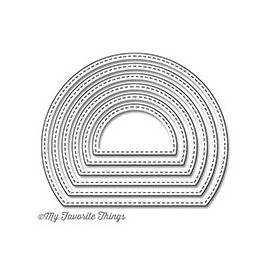 Die-namics Stitched Arch  - Fustella My Favorite Things