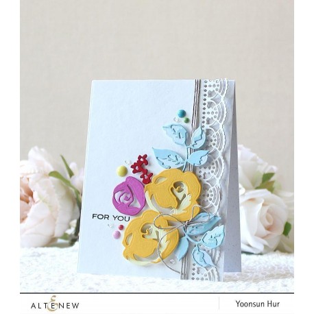 Rose Flurries 3D Die Set - Fustelle di Altenew