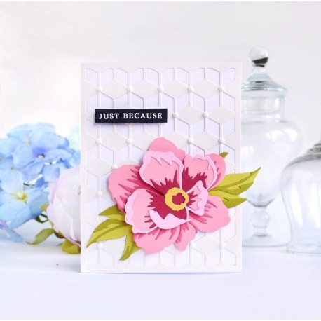 Peony Dream 3D Die Set - Fustelle di Altenew