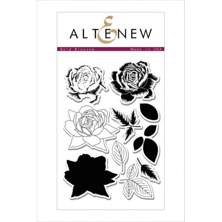 Bold Blossom Stamp Set -  Timbro di Altenew
