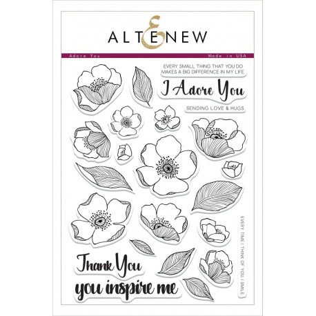 Adore You Stamp Set -  Timbro di Altenew