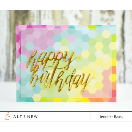 Happy Birthday Die Set - Fustelle di Altenew