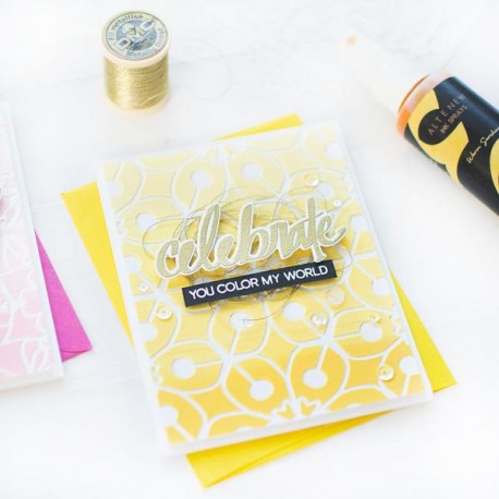 Stencil di  Altenew - Layered Medallion B