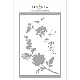 Watercolor Bouquet Stencil di Altenew