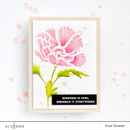 Poppy Bloom Stencil di Altenew