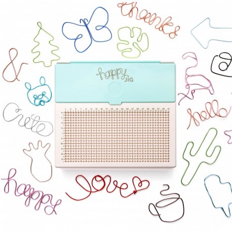 Pink Wire Happy Jig We R Memory Keepers