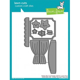 Shadow box card theater add-on - Fustella Lawn Fawn