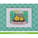 Shadow box card theater add-on - Fustella Lawn Fawn