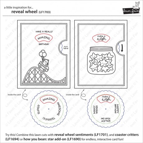 Reveal wheel - Fustella Lawn Fawn