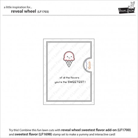 Reveal wheel - Fustella Lawn Fawn