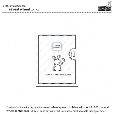 Reveal wheel - Fustella Lawn Fawn