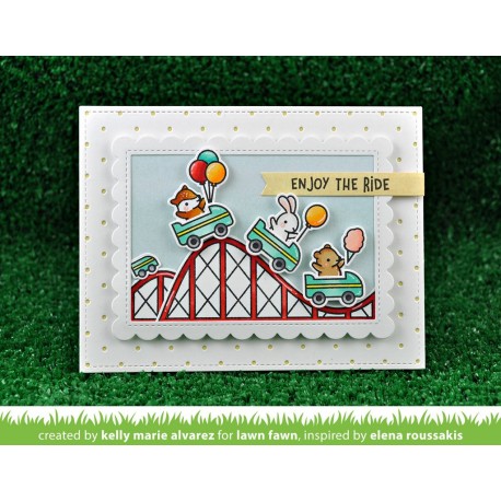 Coaster critters - Timbro Lawn Fawn