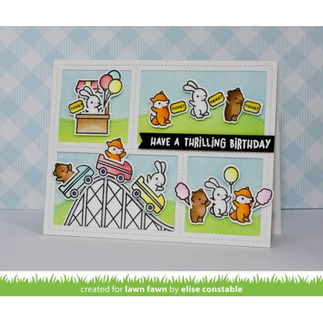 Coaster critters - Timbro Lawn Fawn