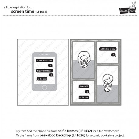 Screen time -Timbro Lawn Fawn