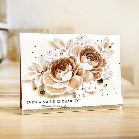 Build-A-Flower: Rose - Timbro e fustella di Altenew