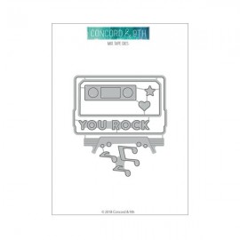 MIX TAPE DIES - Fustella Concord & 9th