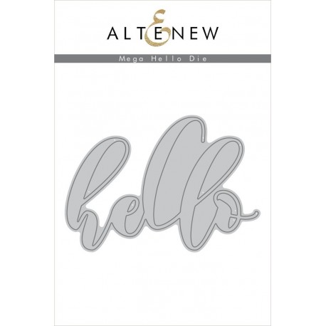 Mega Hello Die - Fustelle  Altenew