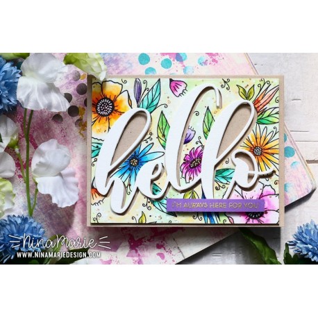 Mega Hello Die - Fustelle  Altenew