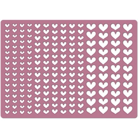 Confetti Metal Dies - Hearts