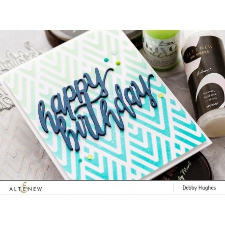 Deco Wallpaper Stencil di Altenew