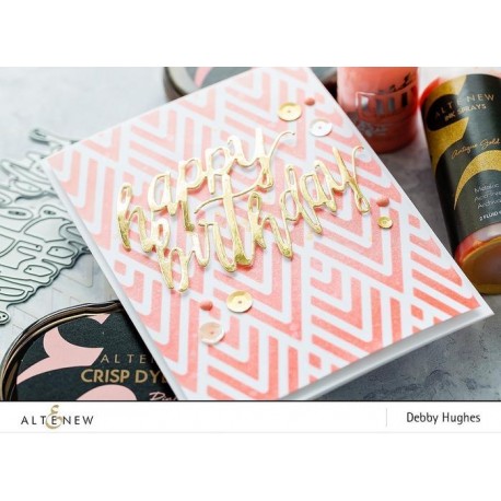 Deco Wallpaper Stencil di Altenew