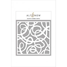 Graffiti Scribble Stencil di Altenew