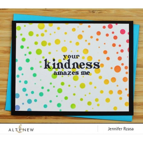 Tiny Bubbles Stencil di Altenew