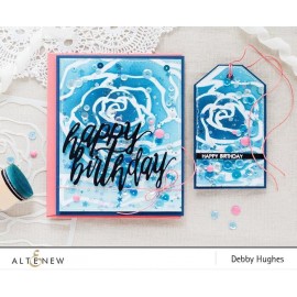 Mega Rose Stencil di Altenew 2