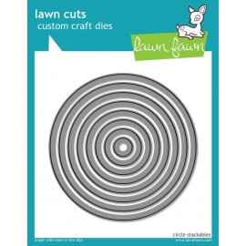 Circle Stackables - Fustella Lawn Fawn