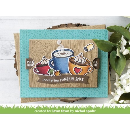 Double slider surprise - Fustella Lawn Fawn