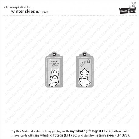 Winter skies - Timbro Lawn Fawn