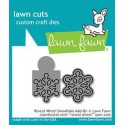 Reveal wheel snowflake add-on - Fustella Lawn Fawn