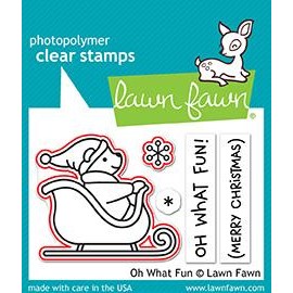 Oh what fun - Fustella Lawn Fawn 2