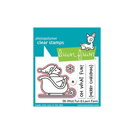 Oh what fun - Fustella Lawn Fawn