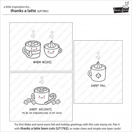 Thanks a latte - Timbro Lawn Fawn