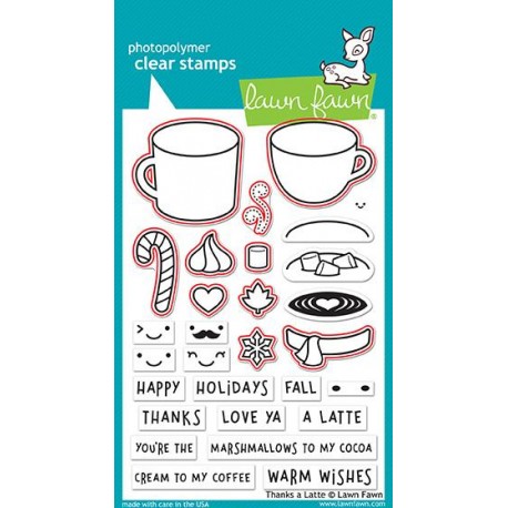 Thanks a latte - Timbro Lawn Fawn