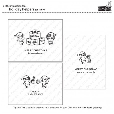 Holiday helpers - Timbro Lawn Fawn