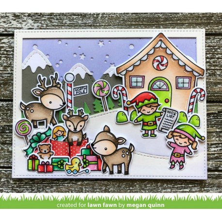 Holiday helpers - Timbro Lawn Fawn