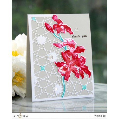 Build-A-Flower: Cattleya - Timbro e fustella di Altenew