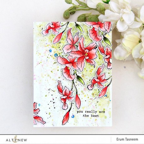 Build-A-Flower: Cattleya - Timbro e fustella di Altenew