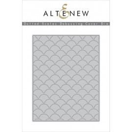 Dotted Scales Debossing Cover Die  - fustella di Altenew