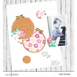 Circle Embroidery Hoop Die Set - fustella di Altenew 2