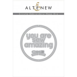 Circle Embroidery Hoop Die Set - fustella di Altenew