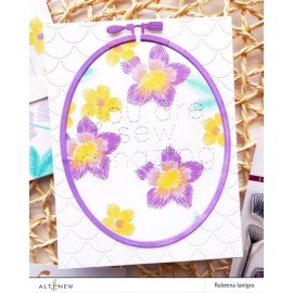 Oval Embroidery Hoop Die Set  - fustella di Altenew 2