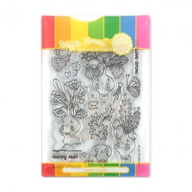 Let Love Grow Combo - Timbro e fustella di Waffle Flower