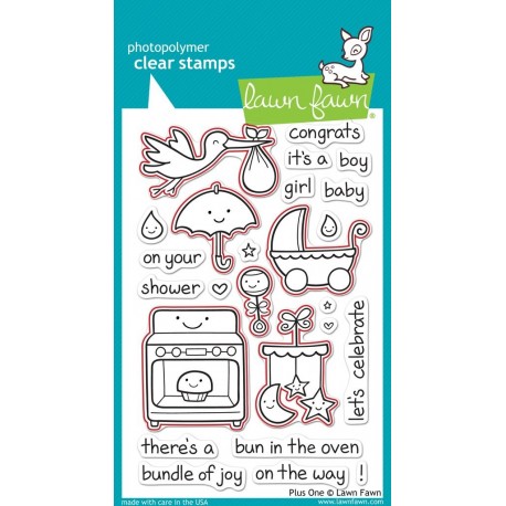 Plus One - Fustella Lawn Fawn